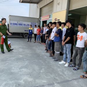 Protection & fighting fire training